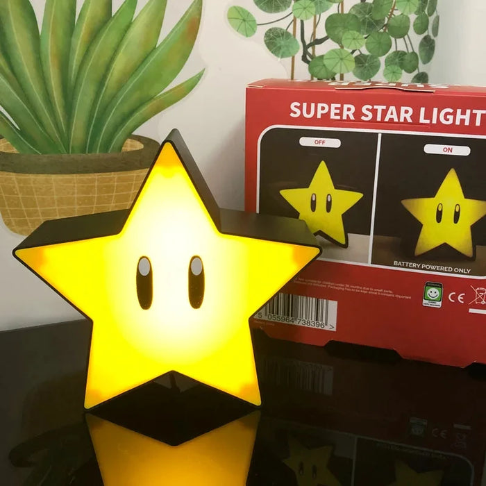 Luminária | Super Estrela Super Mario Bros