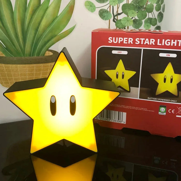 Luminária | Super Estrela Super Mario Bros