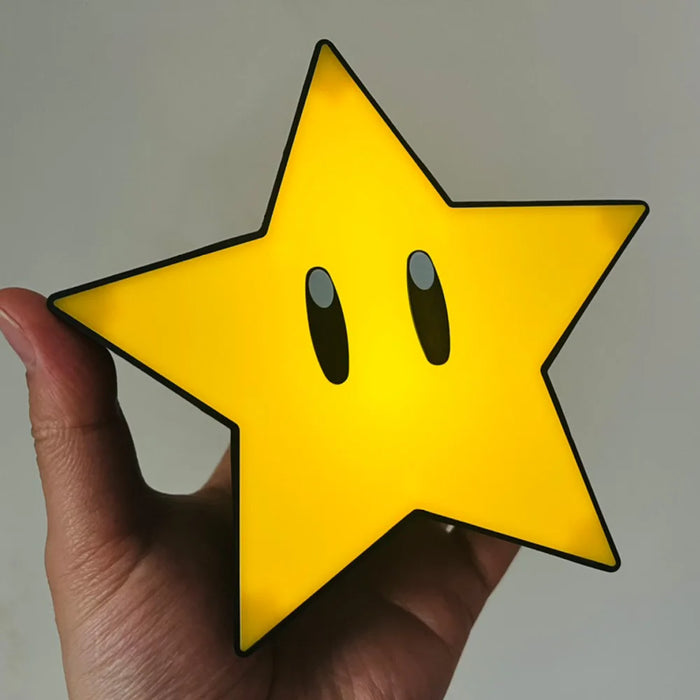 Luminária | Super Estrela Super Mario Bros